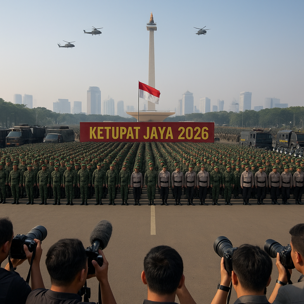 Latihan Gabungan TNI-Polri "Ketupat Jaya 2026" Resmi Dimulai di Jakarta