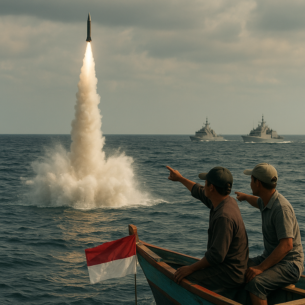 China Lakukan Uji Coba Rudal Balistik di Laut China Selatan