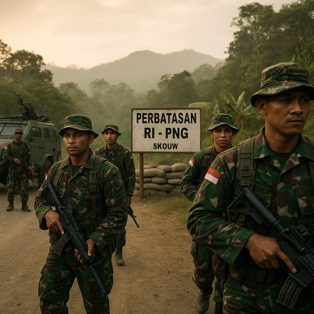 TNI Kirim Batalyon Infanteri ke Perbatasan RI-PNG Usai Insiden Baku Tembak