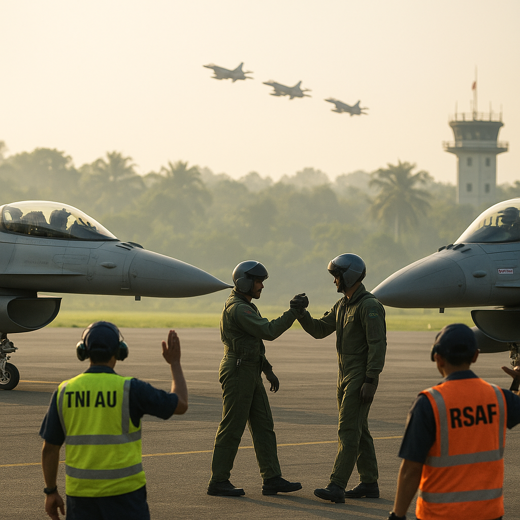 Latihan Gabungan TNI AU-Singapura 'Elang Indopura' Kembali Digelar di Pekanbaru