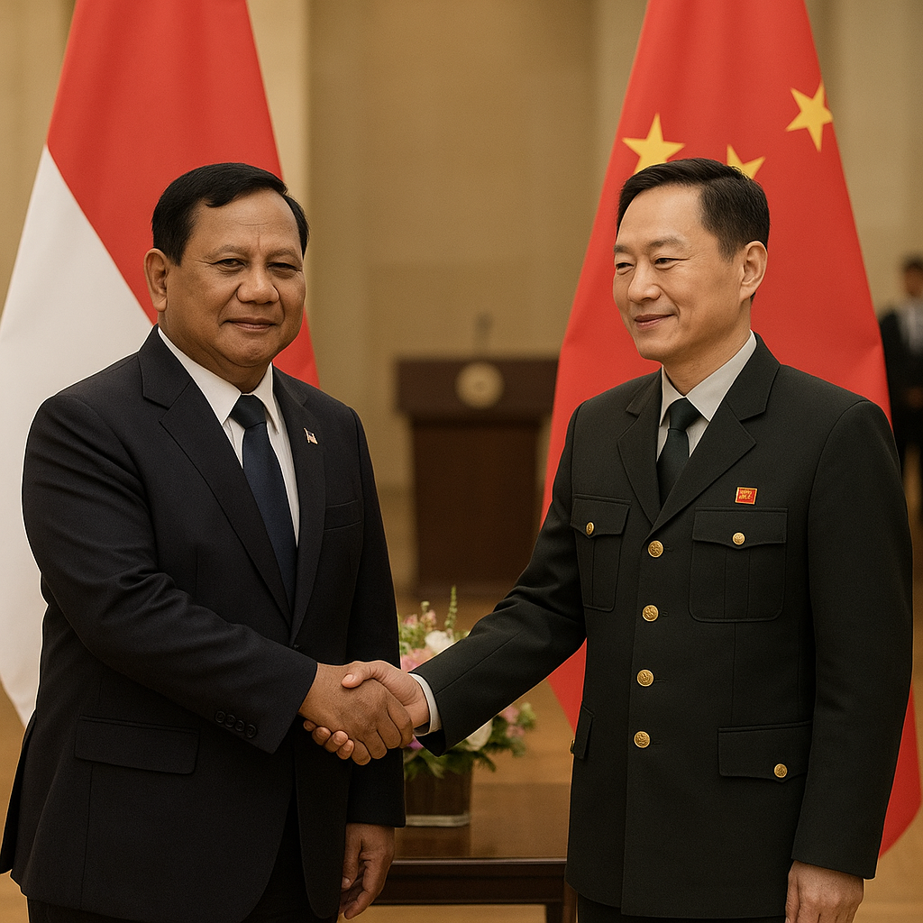 Menhan Prabowo Bertemu Menteri Pertahanan China, Bahas Stabilitas Regional