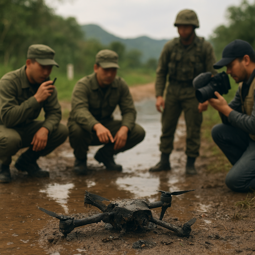 Militer Myanmar Klaim Tembak Jatuh Drone AS di Perbatasan Thailand