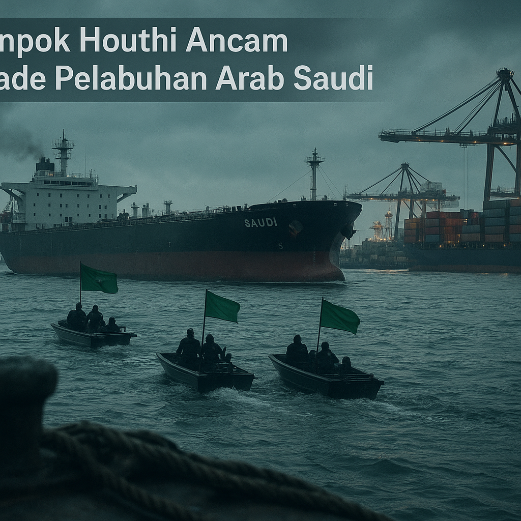 Kelompok Houthi Ancam Blokade Pelabuhan Arab Saudi