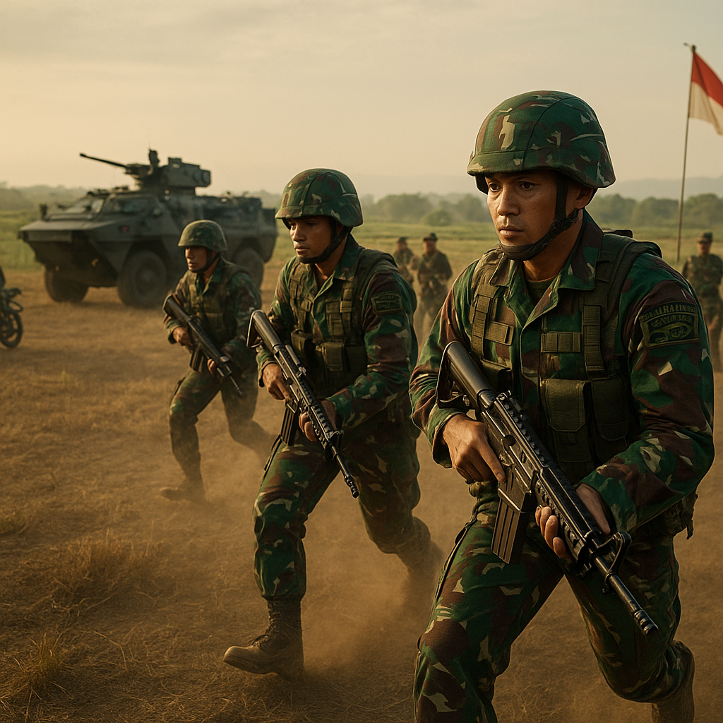 Latihan Tempur TNI AD 