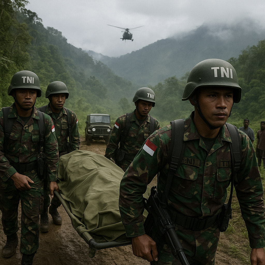 Kontak Senjata TNI-OPM di Papua Pegunungan, Satu Orang Tewas