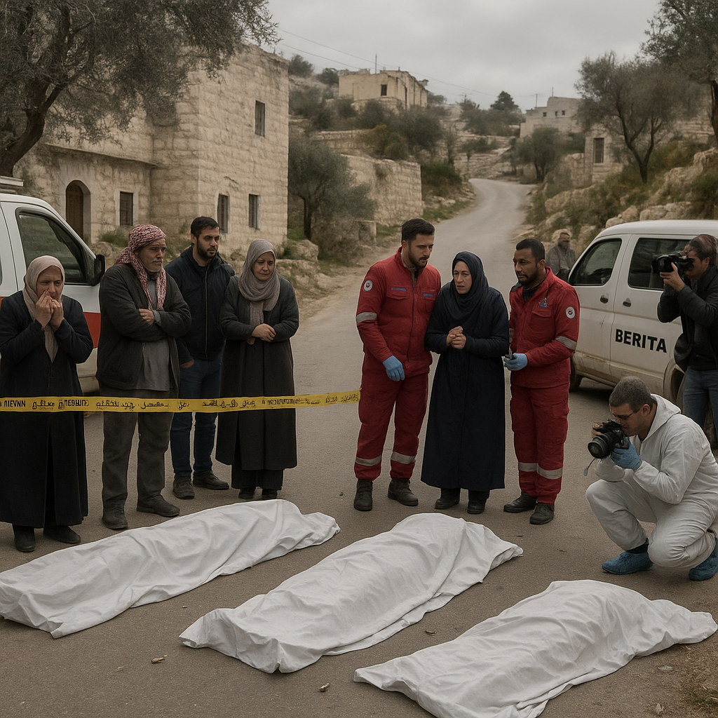 Pemukim Israel Tewaskan 4 Warga Palestina dalam Penembakan Brutal di Tepi Barat