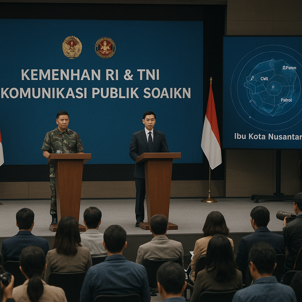 Kemenhan RI dan TNI Gelar Komunikasi Publik Soal IKN, Tekankan Fungsi Pertahanan