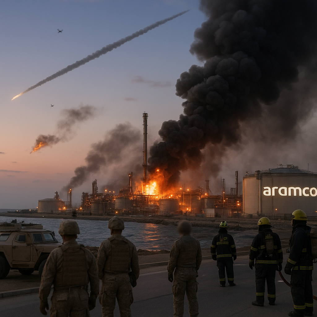 Houthi Klaim Serang Pangkalan Militer dan Fasilitas Aramco Arab Saudi