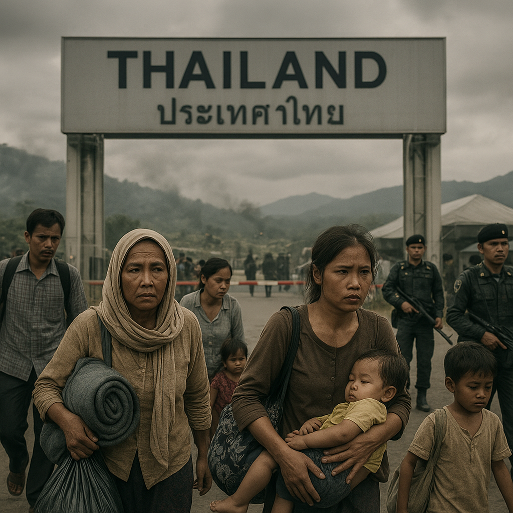 Myanmar: Pertempuran Sengit Terjadi di Perbatasan dengan Thailand