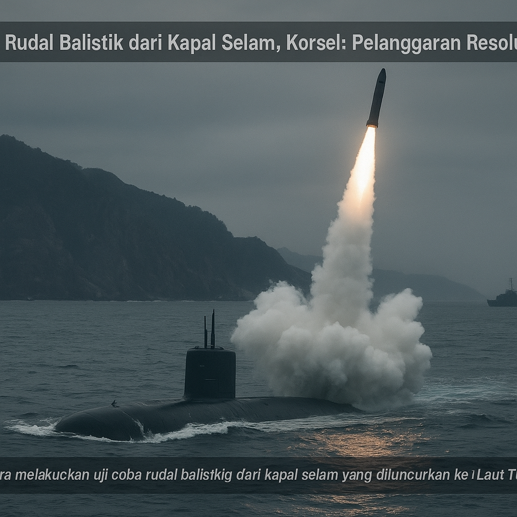 Korut Uji Rudal Balistik dari Kapal Selam, Korsel: Pelanggaran Resolusi PBB
