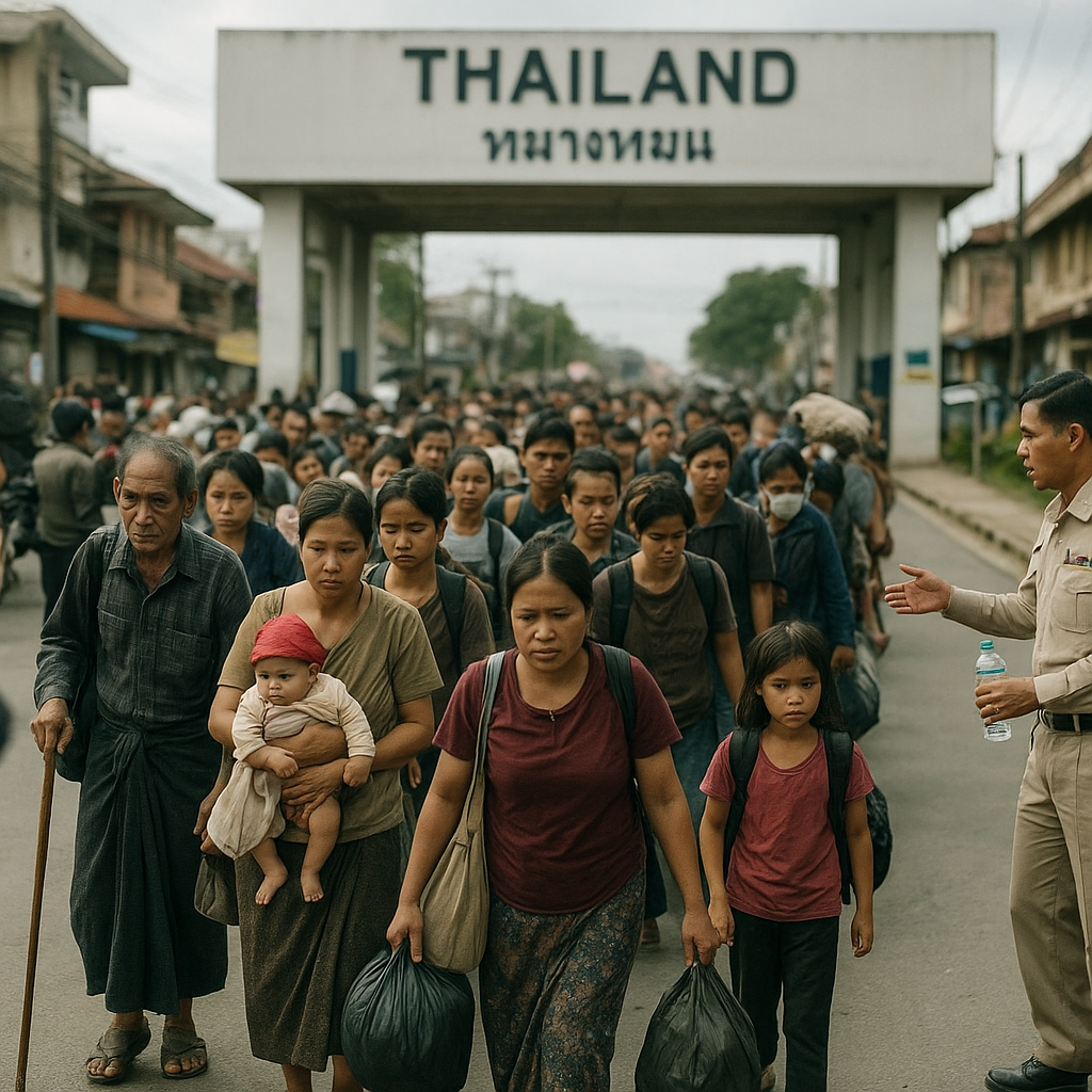 Pasukan Myanmar Rebut Kota Strategis di Perbatasan Thailand dari Oposisi